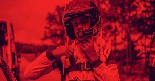 Gil Membrado, con solo 13 años el piloto más joven de rallyes.