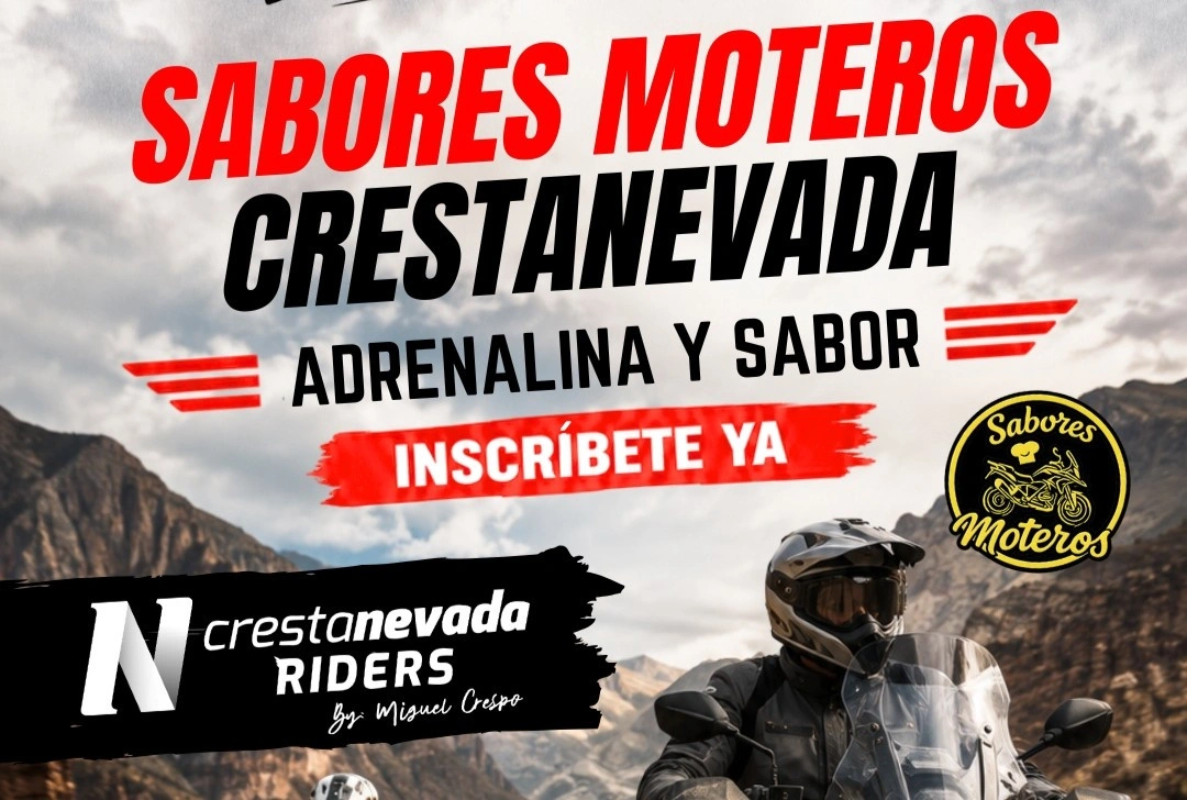 I Rider Sabores Moteros coorganizada por Crestanevada Riders