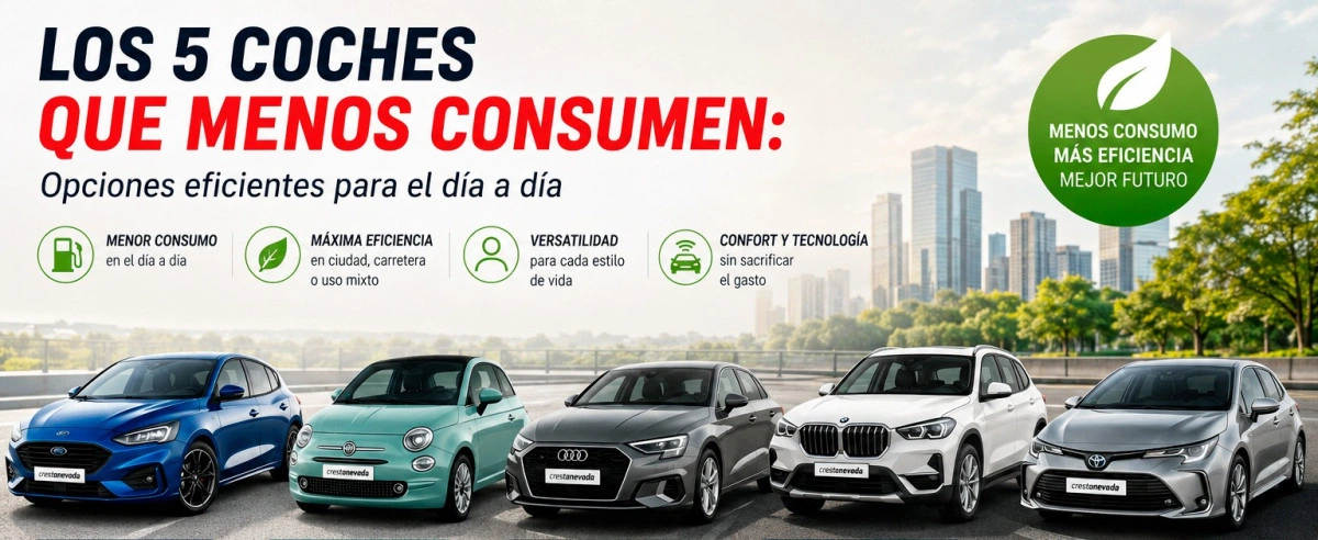 Los 5 coches que menos consumen
