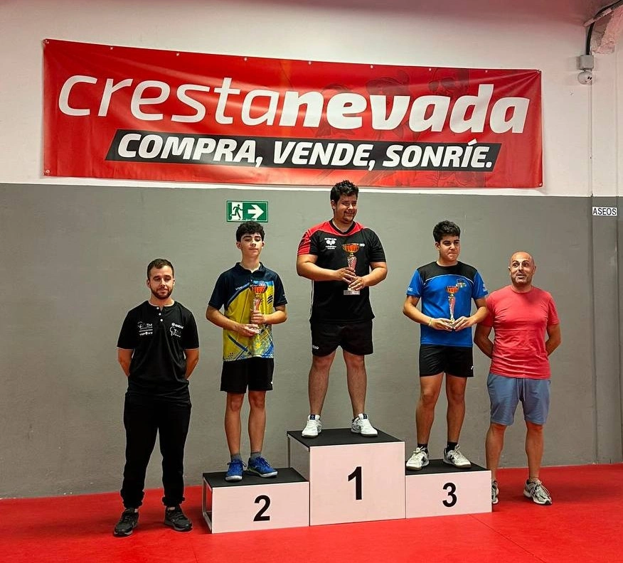 Club de Tenis de Mesa Cúllar Vega Crestanevada destaca en el Top de División de Honor de Andalucía
