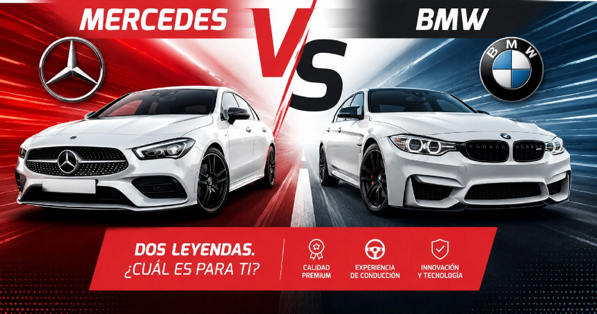 Mercedes o BMW, ¿cuál es mejor?