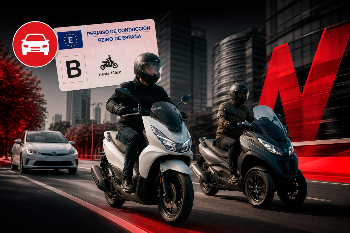 Qué moto se puede conducir con el carnet B: opciones, requisitos y tendencias en España