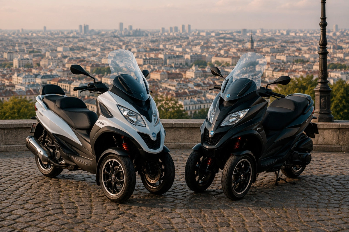 Las motos de tres ruedas ganan protagonismo como alternativa segura y versátil en ciudad