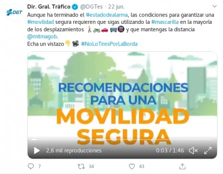 ¿Cuándo debemos llevar mascarilla en el coche?