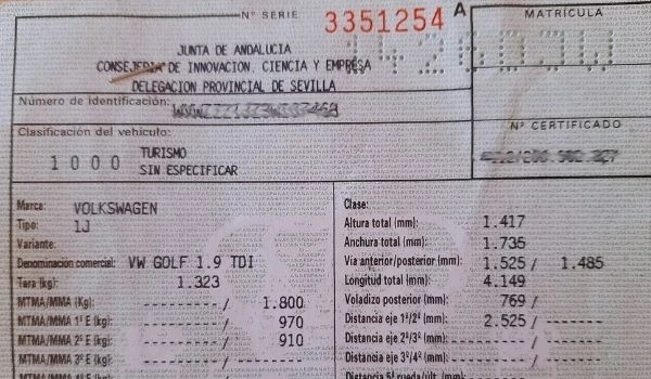 He perdido la ficha técnica del coche, ¿qué hago ahora?