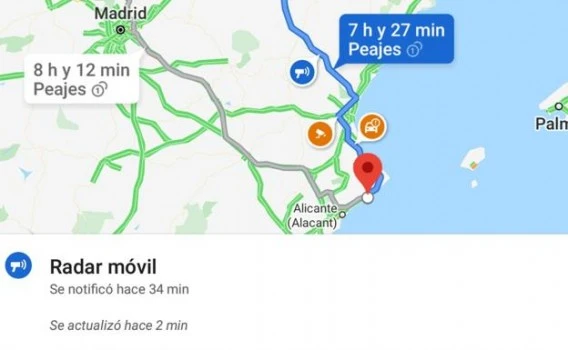 Avisos de radar en Google Maps, ¿cómo activarlos en el móvil?