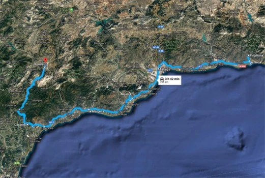 4 Rutas en Coche para disfrutar de Andalucía.