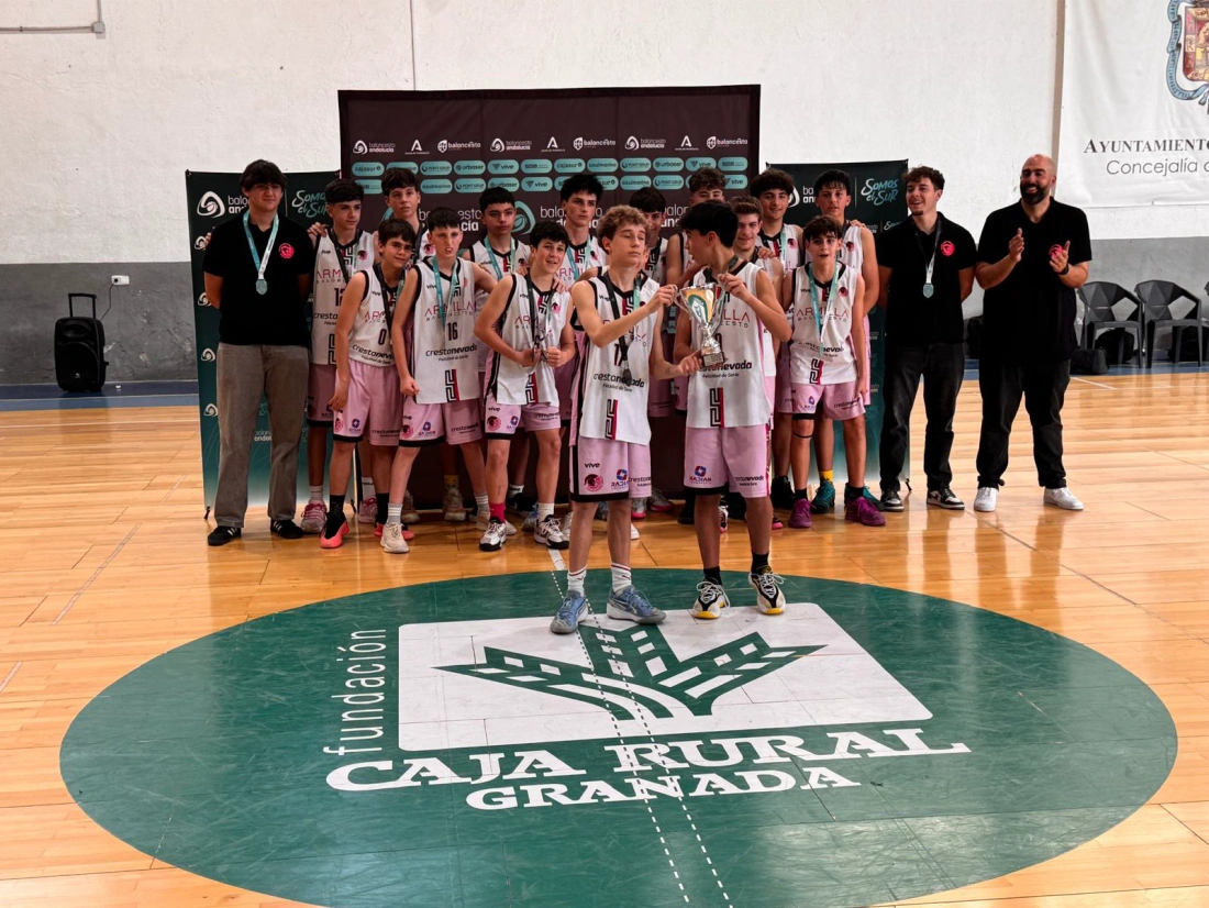 Crestanevada CB Armilla vuelve al Campeonato de Andalucía infantil cuatro años después