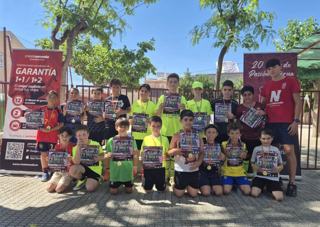 Fútbol Sala Murcia Crestanevada cierra el curso de sus escuelas deportivas