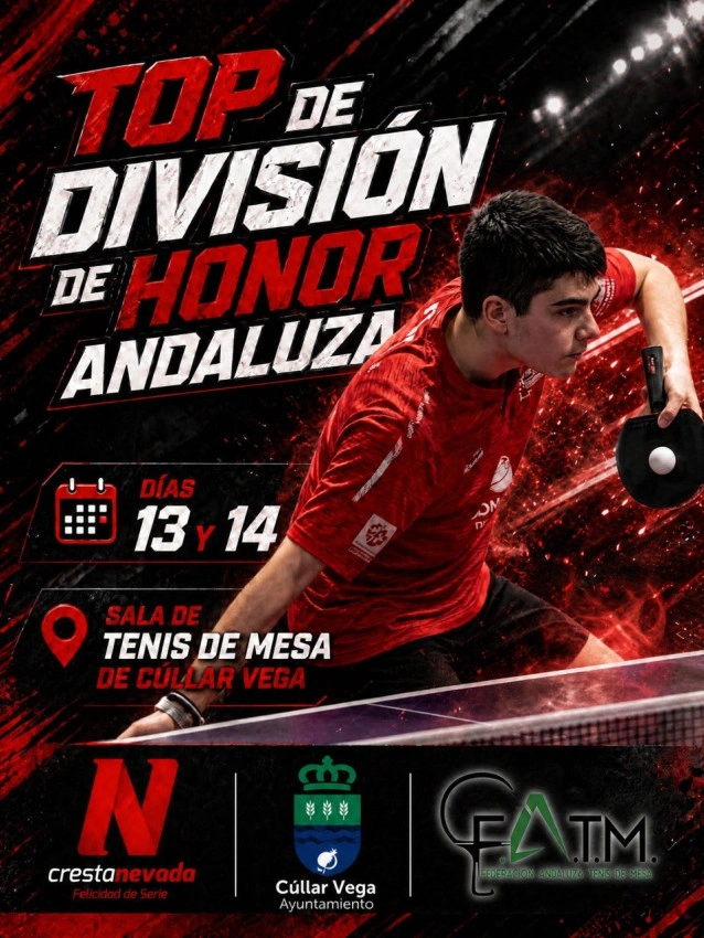 CTM Cúllar Vega Crestanevada anfitrión del Top de División de Honor Andaluza