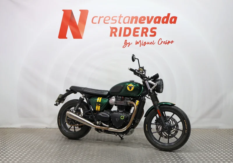 Imagen de Triumph STREET TWIN LOTUS GREEN