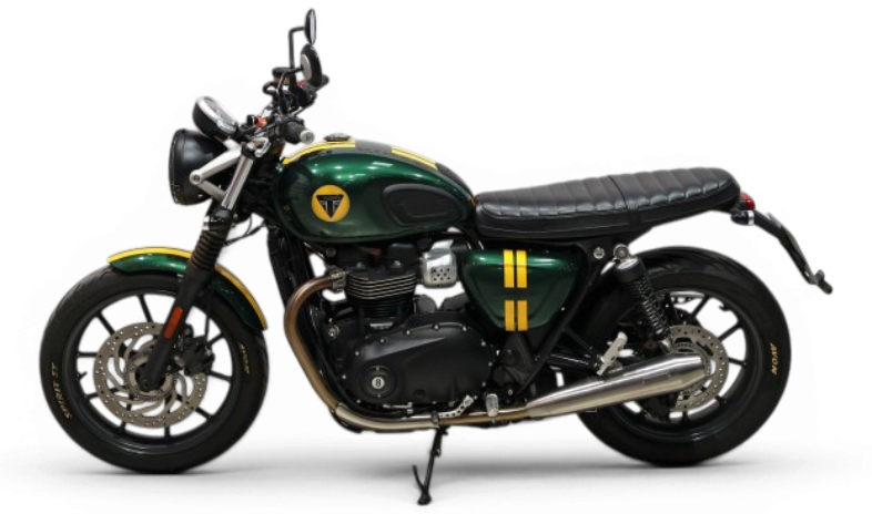 Imagen de Triumph STREET TWIN LOTUS GREEN