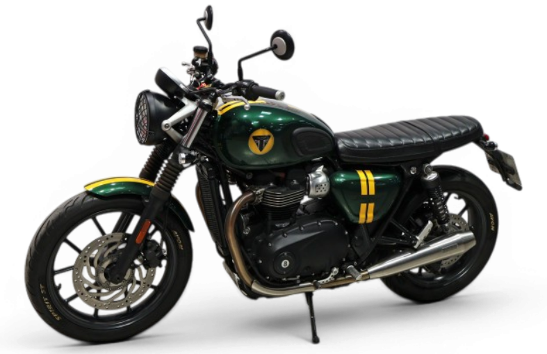 Imagen de Triumph STREET TWIN LOTUS GREEN