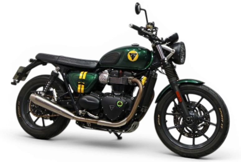 Imagen de Triumph STREET TWIN LOTUS GREEN