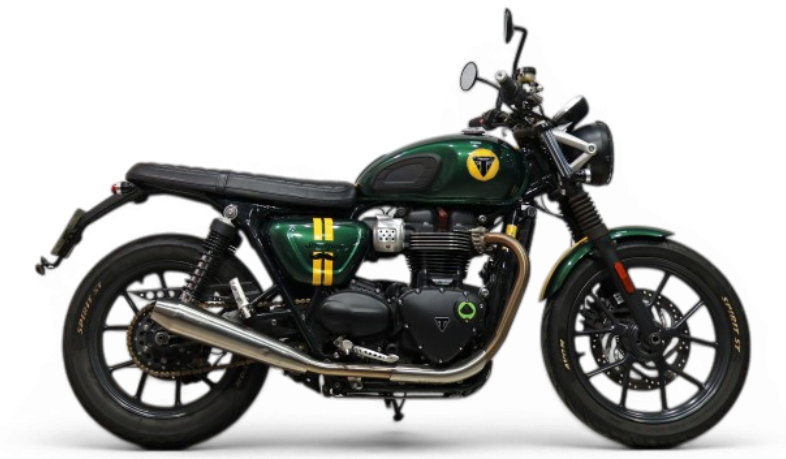 Imagen de Triumph STREET TWIN LOTUS GREEN
