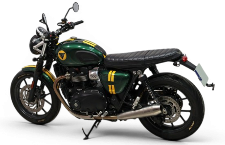 Imagen de Triumph STREET TWIN LOTUS GREEN