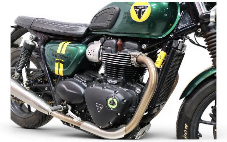 Imagen de Triumph STREET TWIN LOTUS GREEN