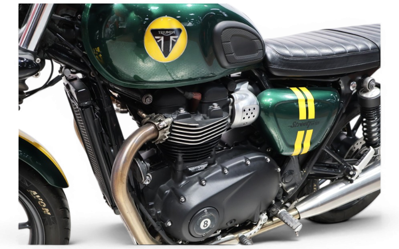 Imagen de Triumph STREET TWIN LOTUS GREEN