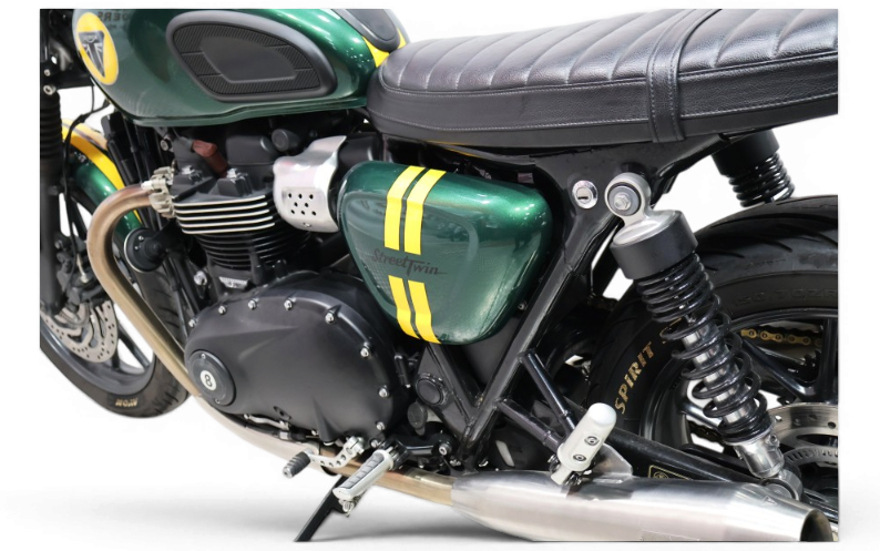 Imagen de Triumph STREET TWIN LOTUS GREEN