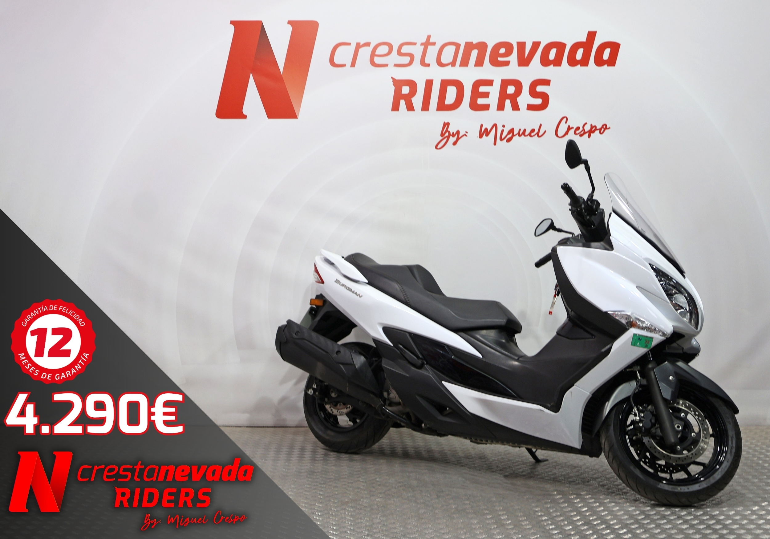 Suzuki BURGMAN 400 Gasolina 31 CV por 3.690 €