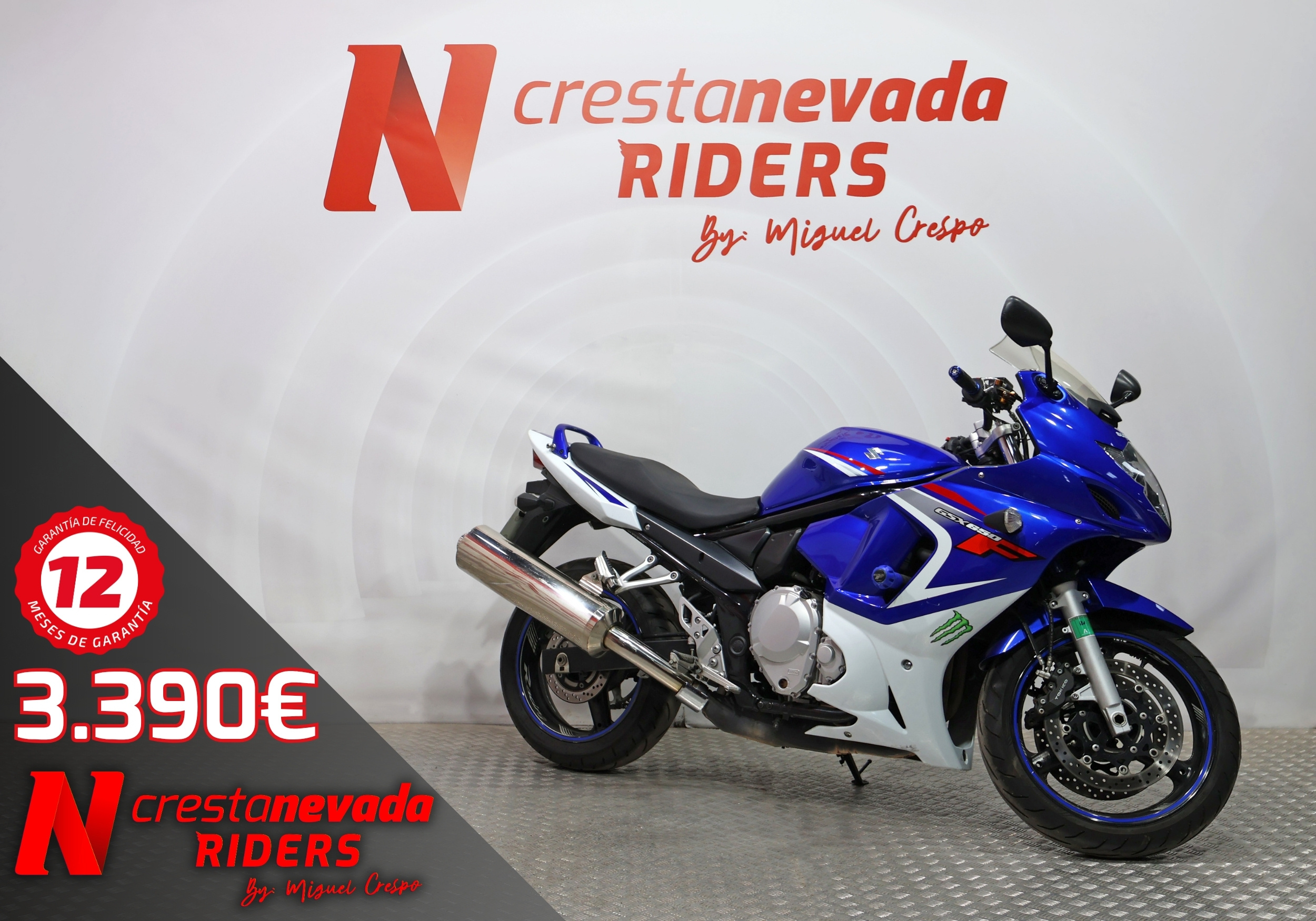 Suzuki GSX 650 F A2 Gasolina 34 CV por 3.390 €