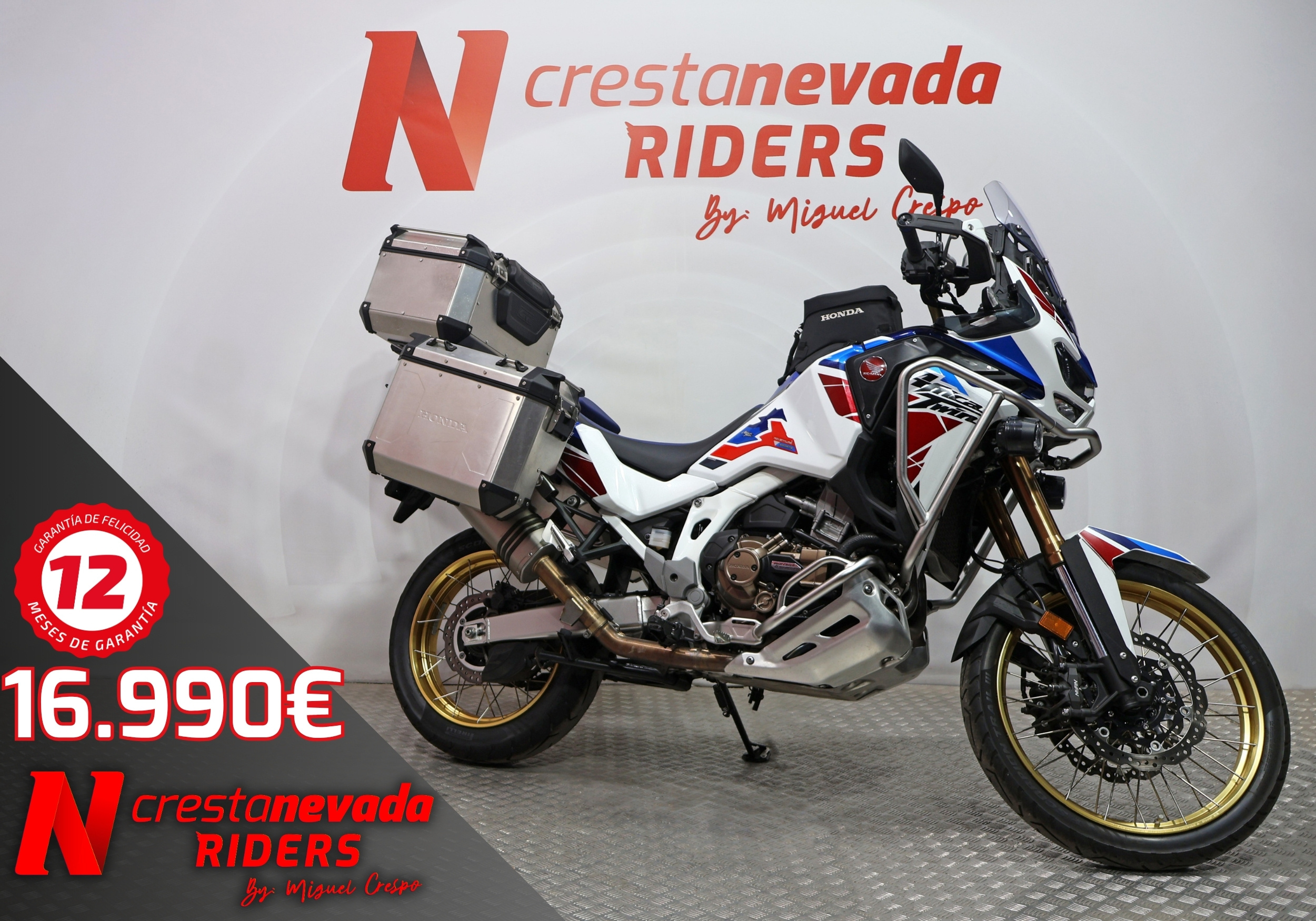Honda AFRICA TWIN ADVENTURE SPORT Gasolina 102 CV por 16.490 €