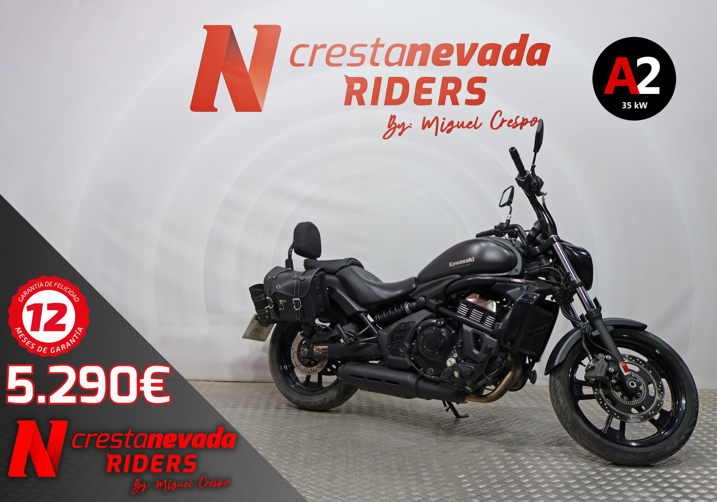 KAWASAKI VULCAN S A2 Gasolina 48 CV por 5.290 €