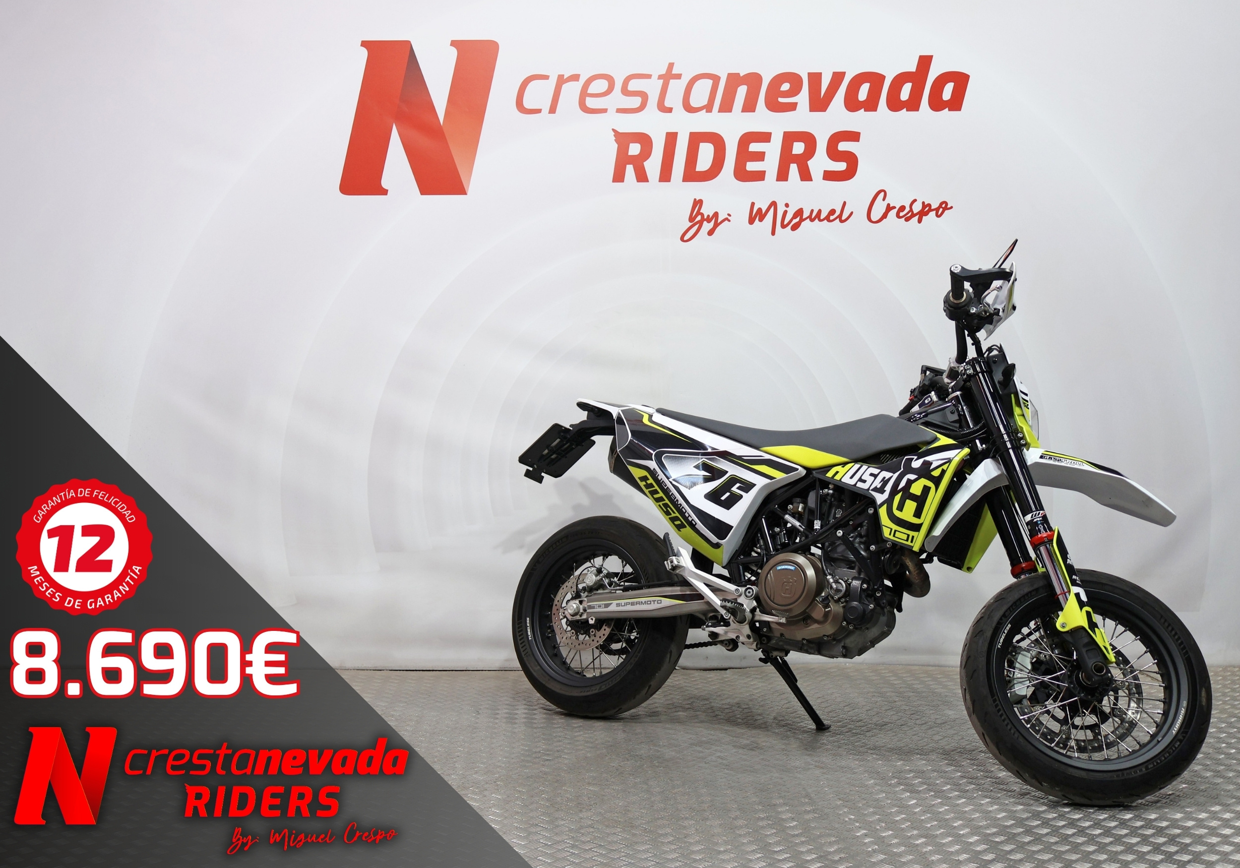 Husqvarna 701 SUPERMOTO Gasolina 75 CV por 8.490 €