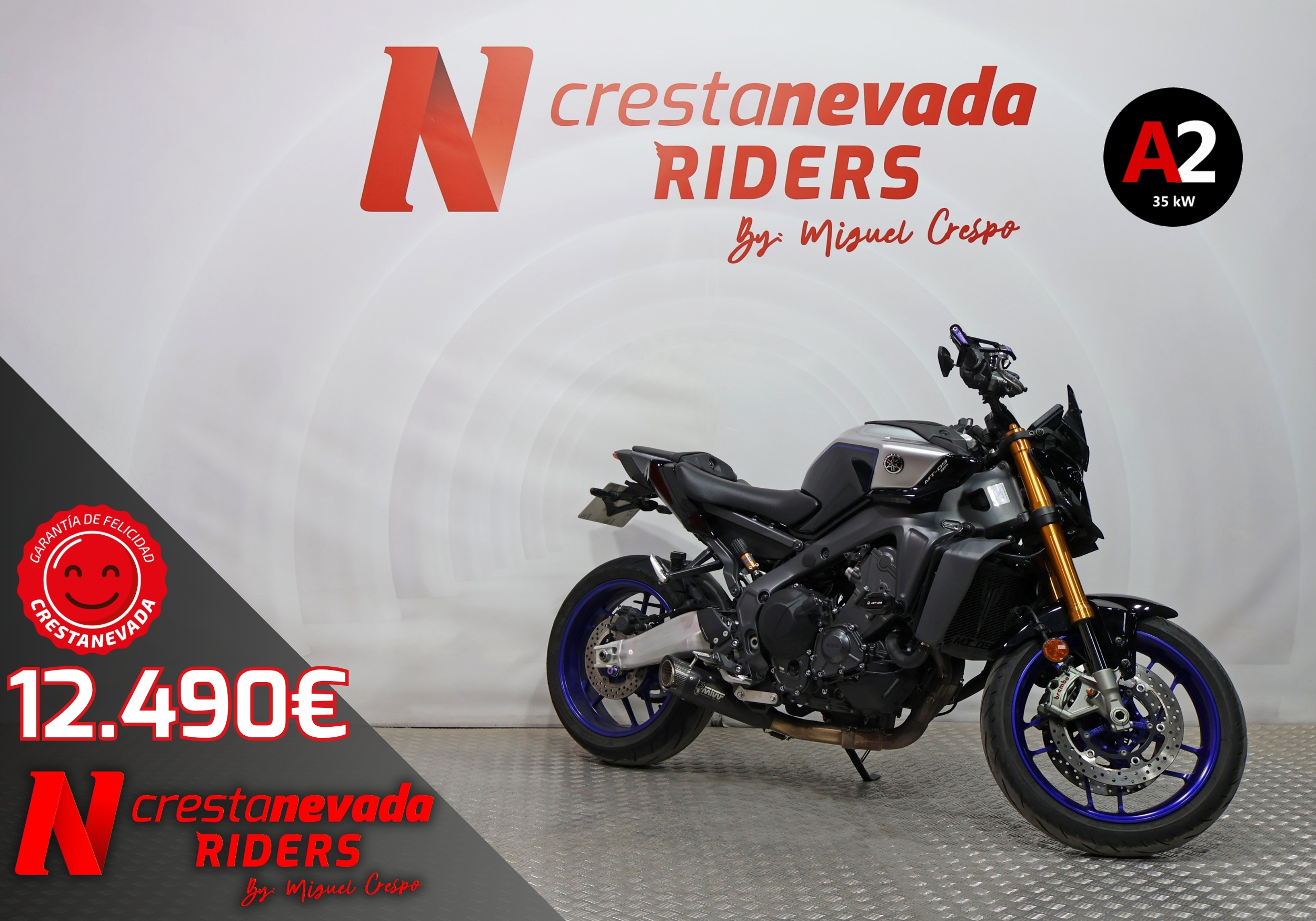 Yamaha MT 09 SP A2 Gasolina 48 CV por 12.490 €
