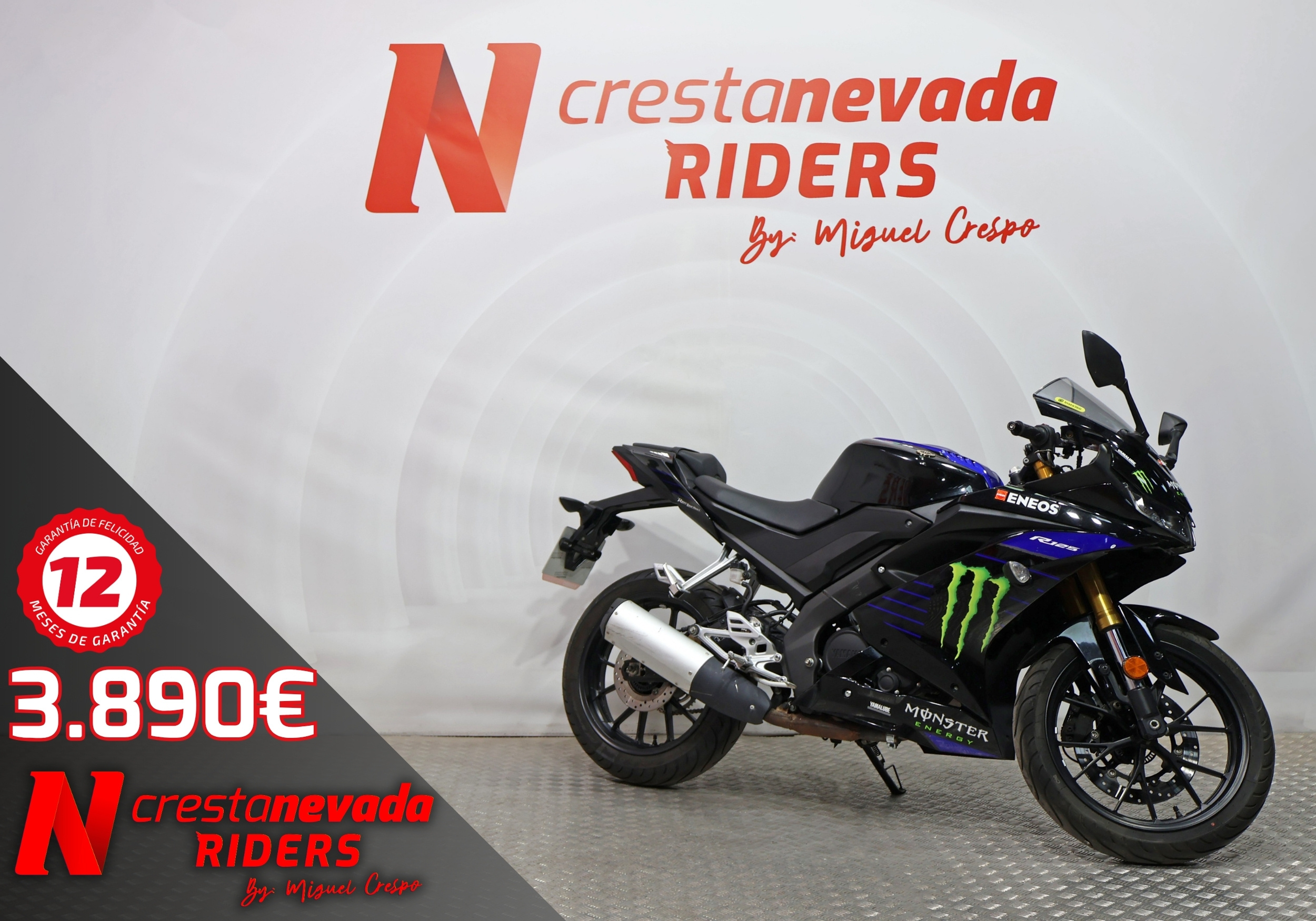 Yamaha YZF 125 R Gasolina 15 CV por 3.890 €