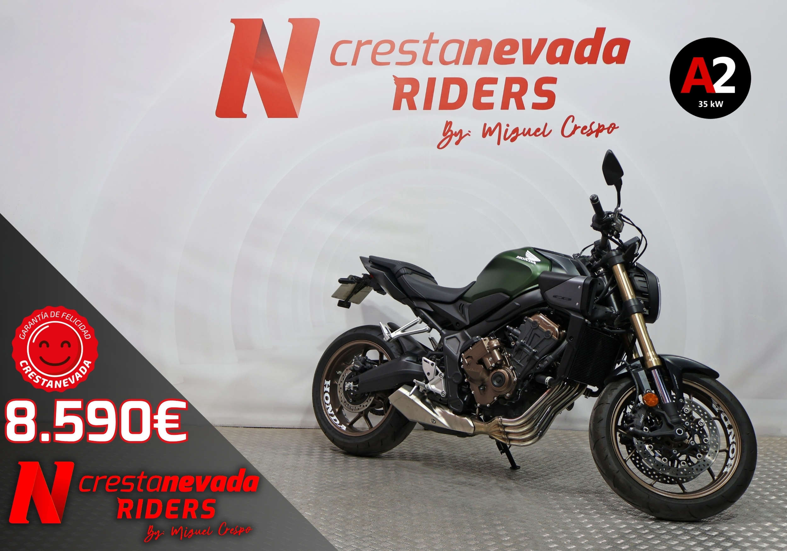 Honda CB 650 R E-CLUTCH A2 Gasolina 48 CV por 7.990 €