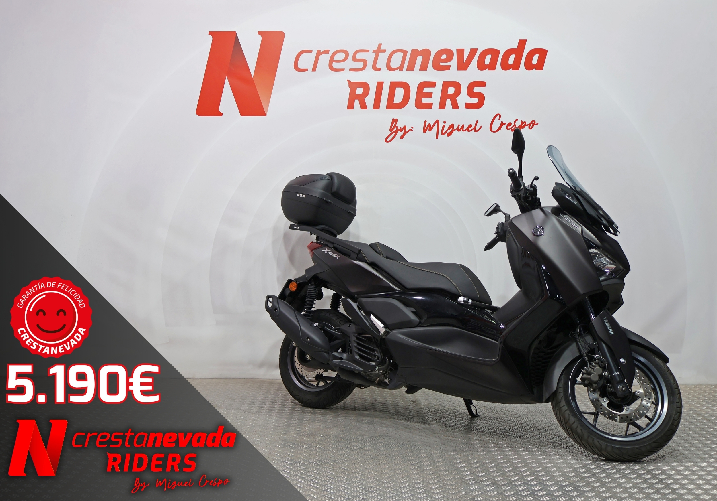 Yamaha XMAX 125 TECH MAX Gasolina 12 CV