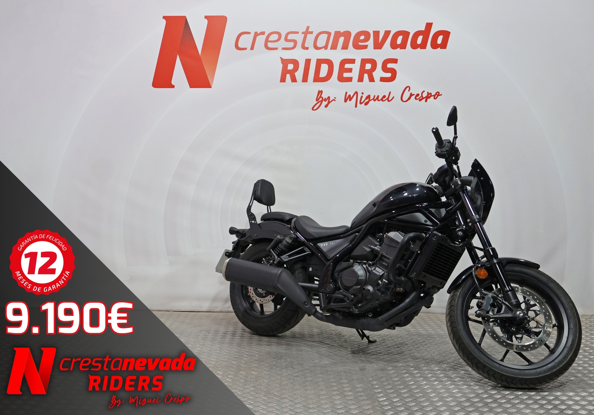 Honda REBEL 1100 Gasolina 87 CV por 9.190 €