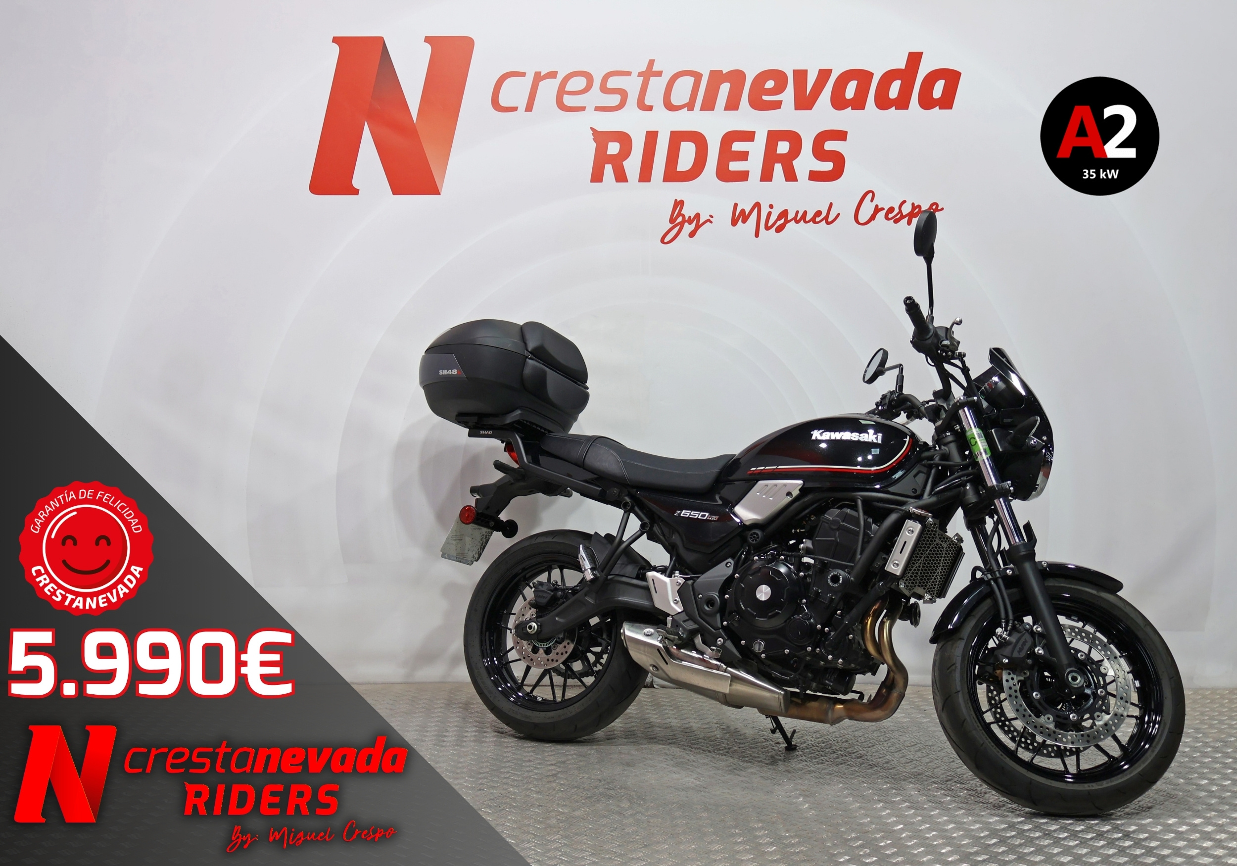KAWASAKI Z 650 RS A2 Gasolina 48 CV por 5.990 €