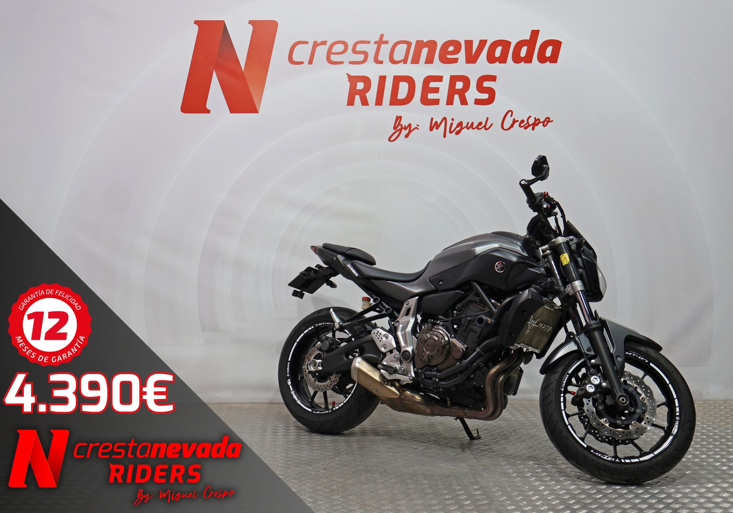 Yamaha MT 07 Gasolina 75 CV por 4.390 €