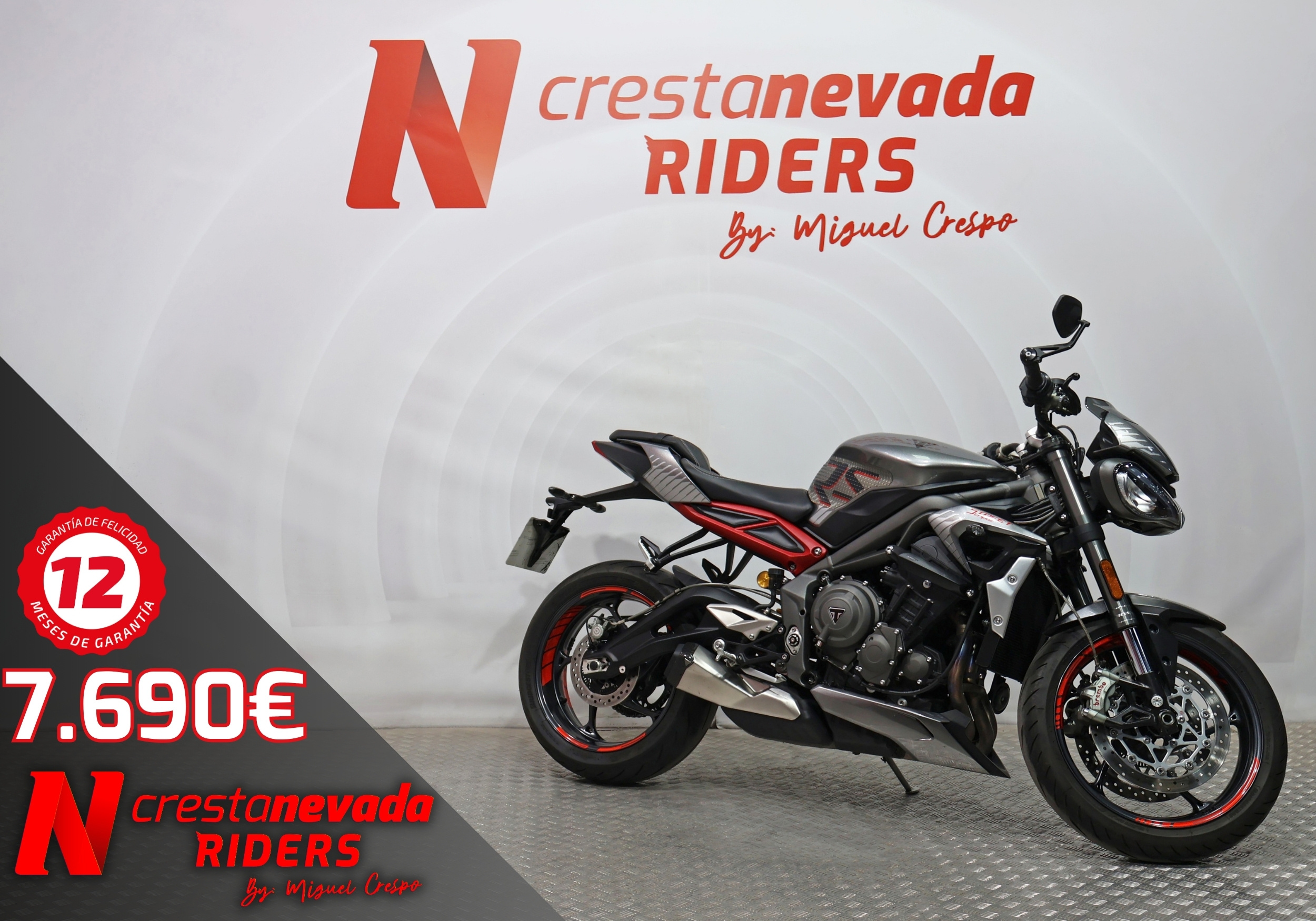 Triumph Street Triple RS Gasolina 124 CV por 7.690 €