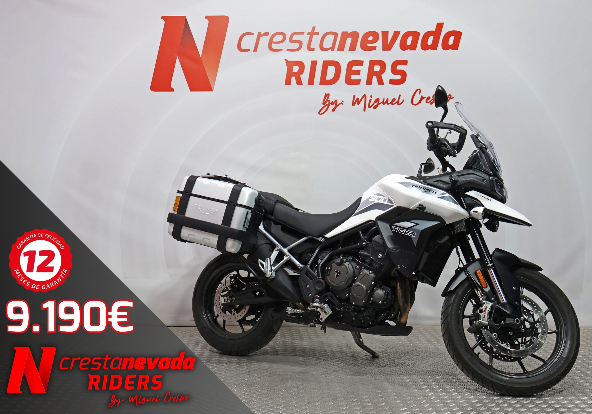 Triumph Tiger 900 GT Pro Gasolina 95 CV por 9.190 €