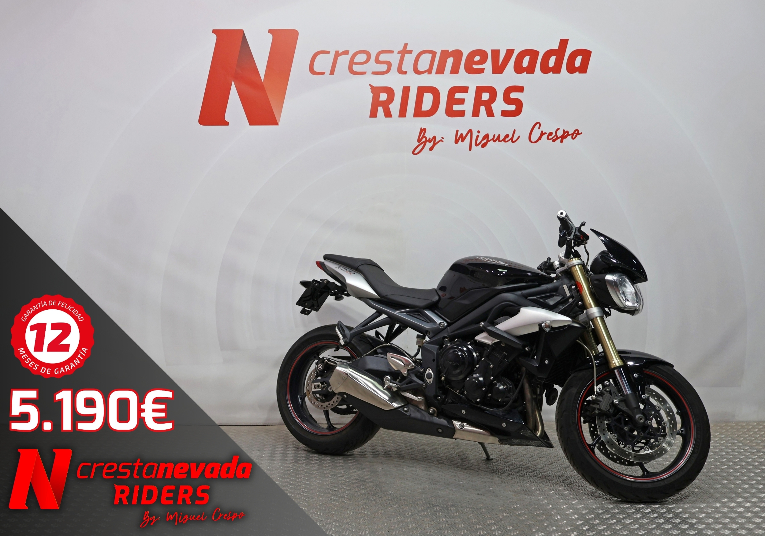 Triumph Street Triple 675 A2 Gasolina 48 CV por 5.190 €