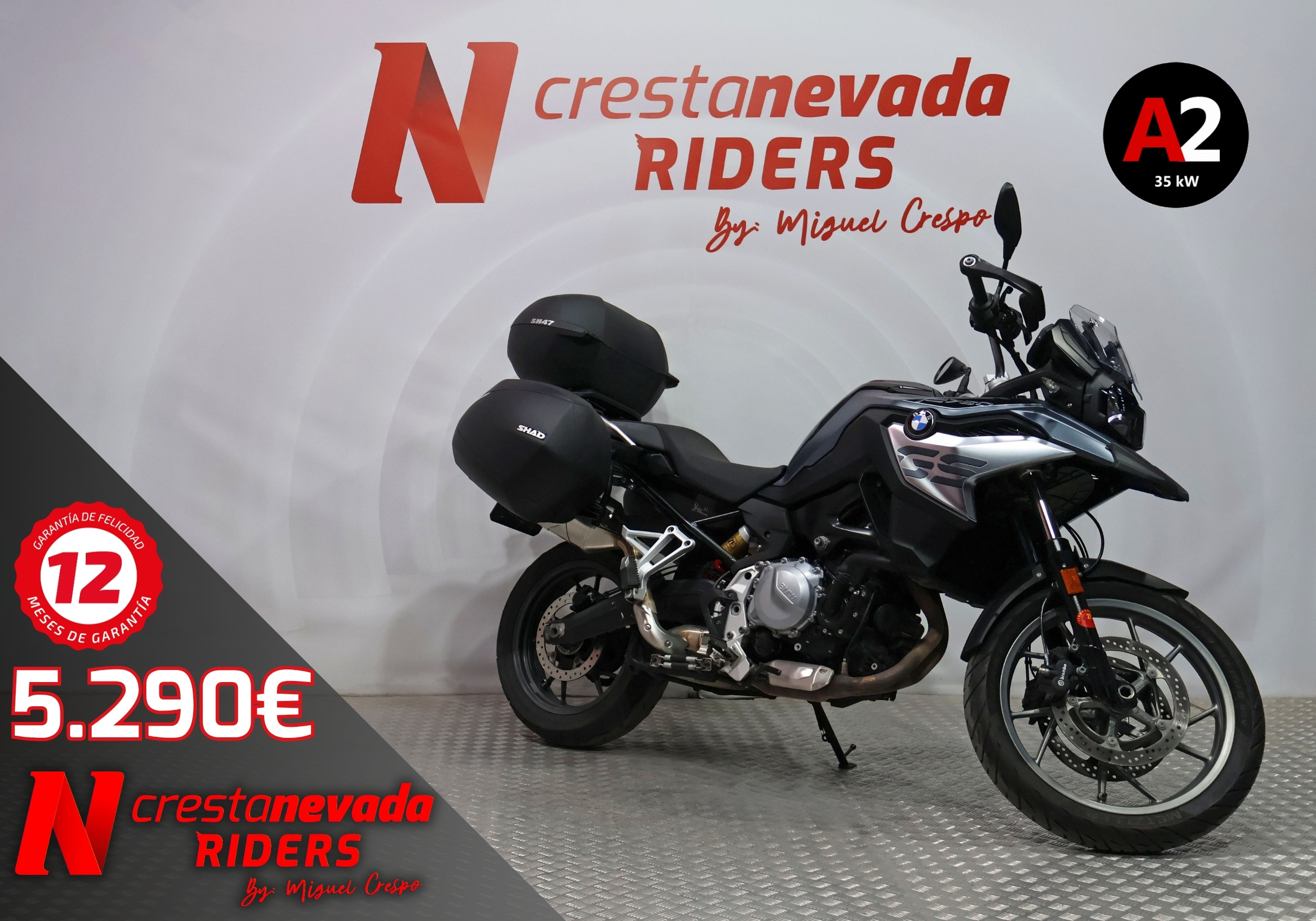 BMW F 750 GS A2 Gasolina 48 CV por 5.290 €