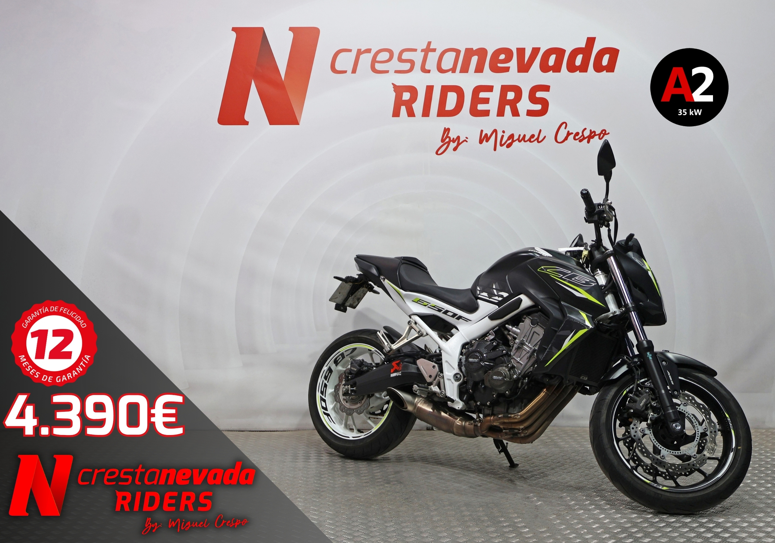 Honda CB 650 F A2 Gasolina 48 CV por 4.390 €