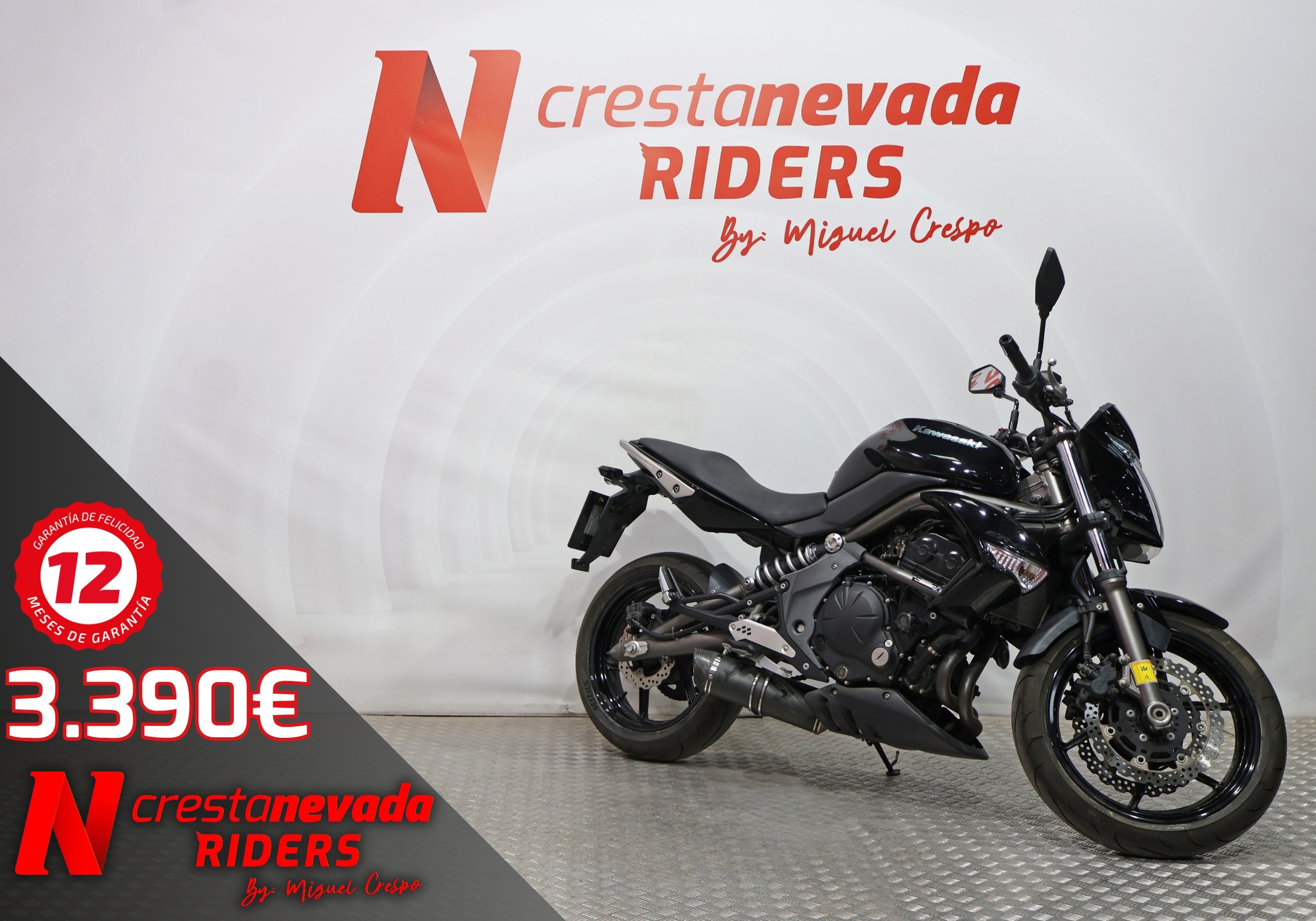 KAWASAKI ER 6N Gasolina 72 CV por 3.390 €