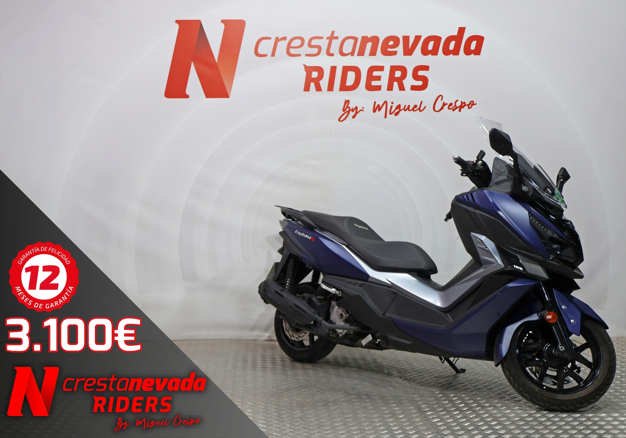 Sym CRUISYM 125 Gasolina 15 CV por 3.100 €