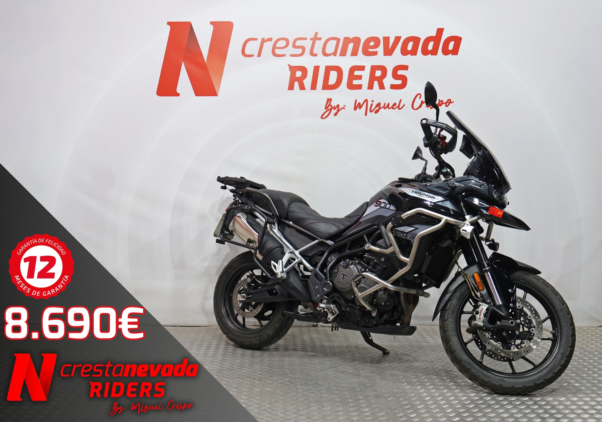 Triumph Tiger 900 GT Pro Gasolina 95 CV por 8.690 €