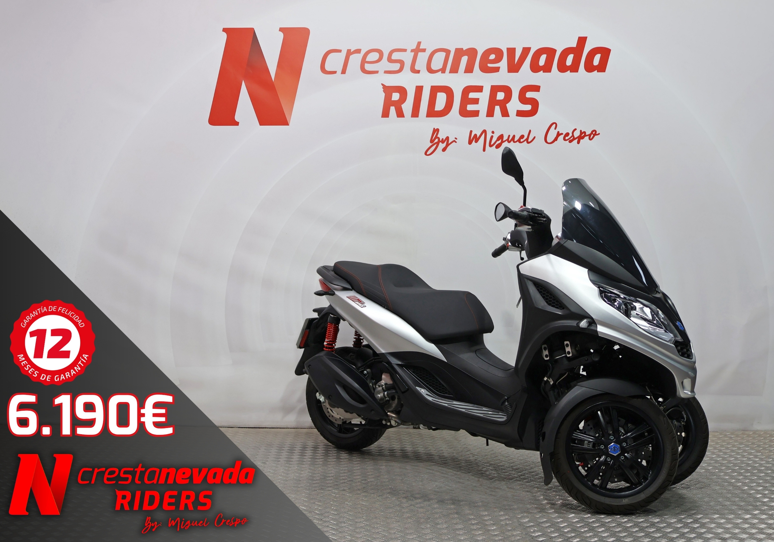 Piaggio MP3 300 HPE Gasolina 26 CV por 6.190 €