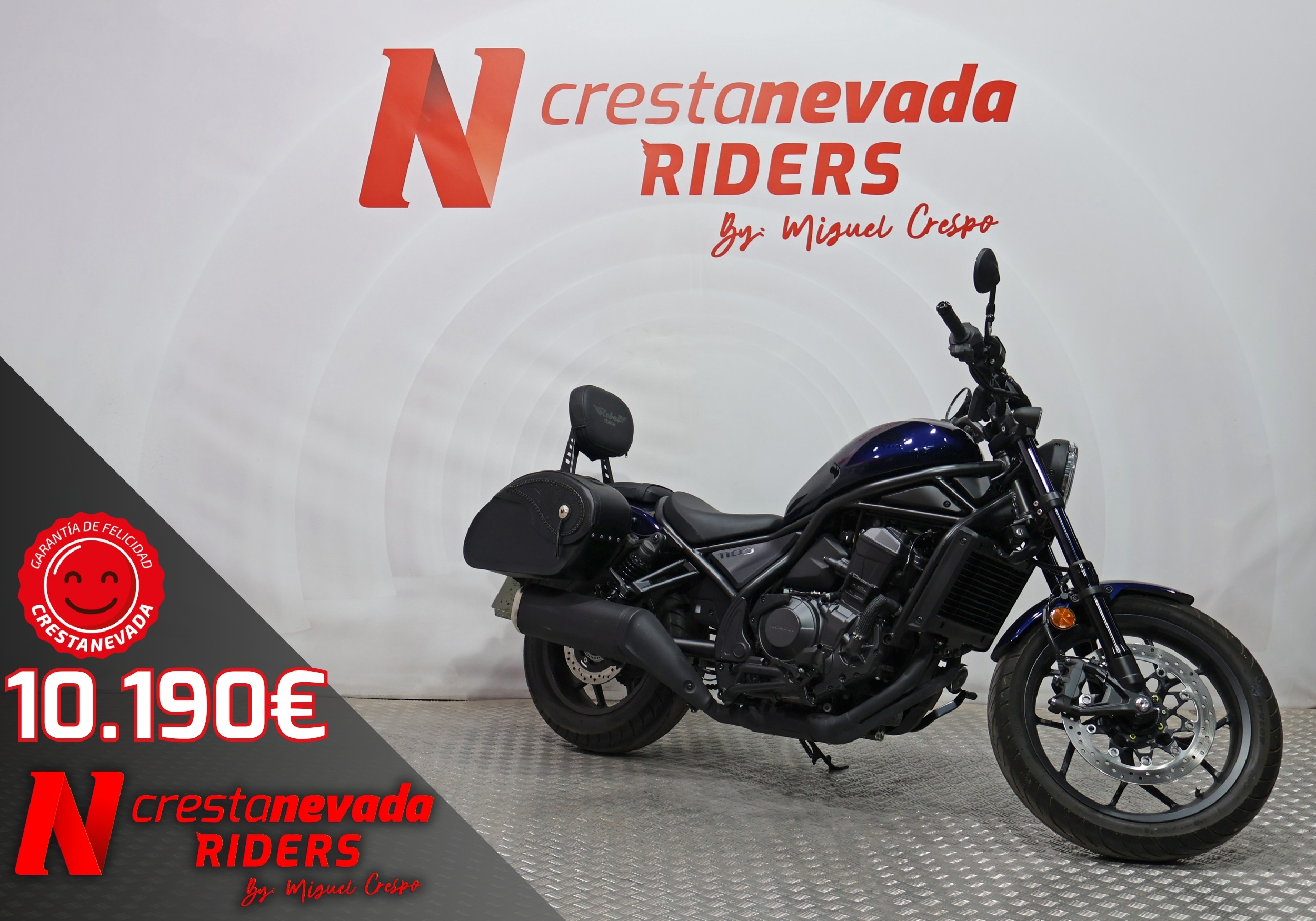 Honda REBEL 1100 Gasolina 88 CV por 10.190 €