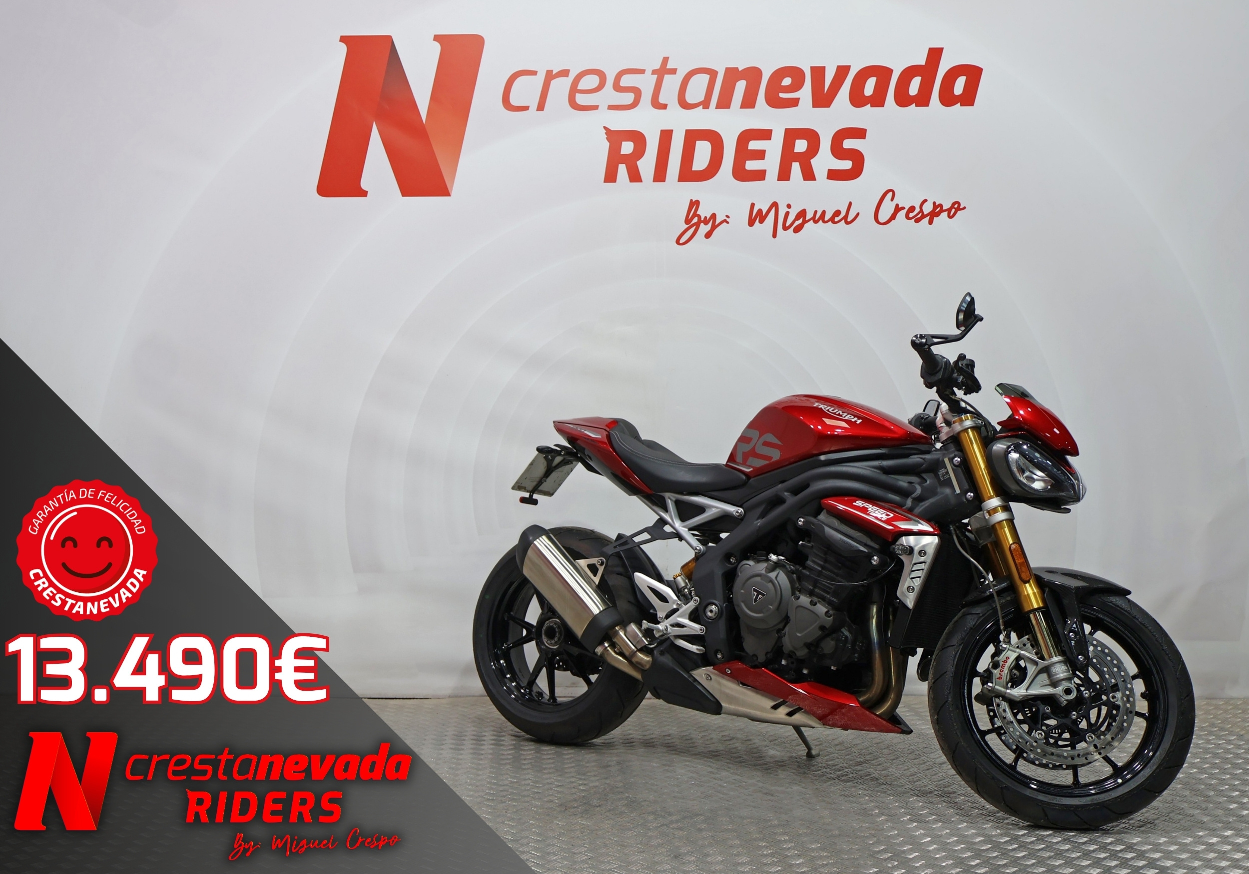 Triumph Speed Triple 1200 RS Gasolina 179 CV por 13.490 €