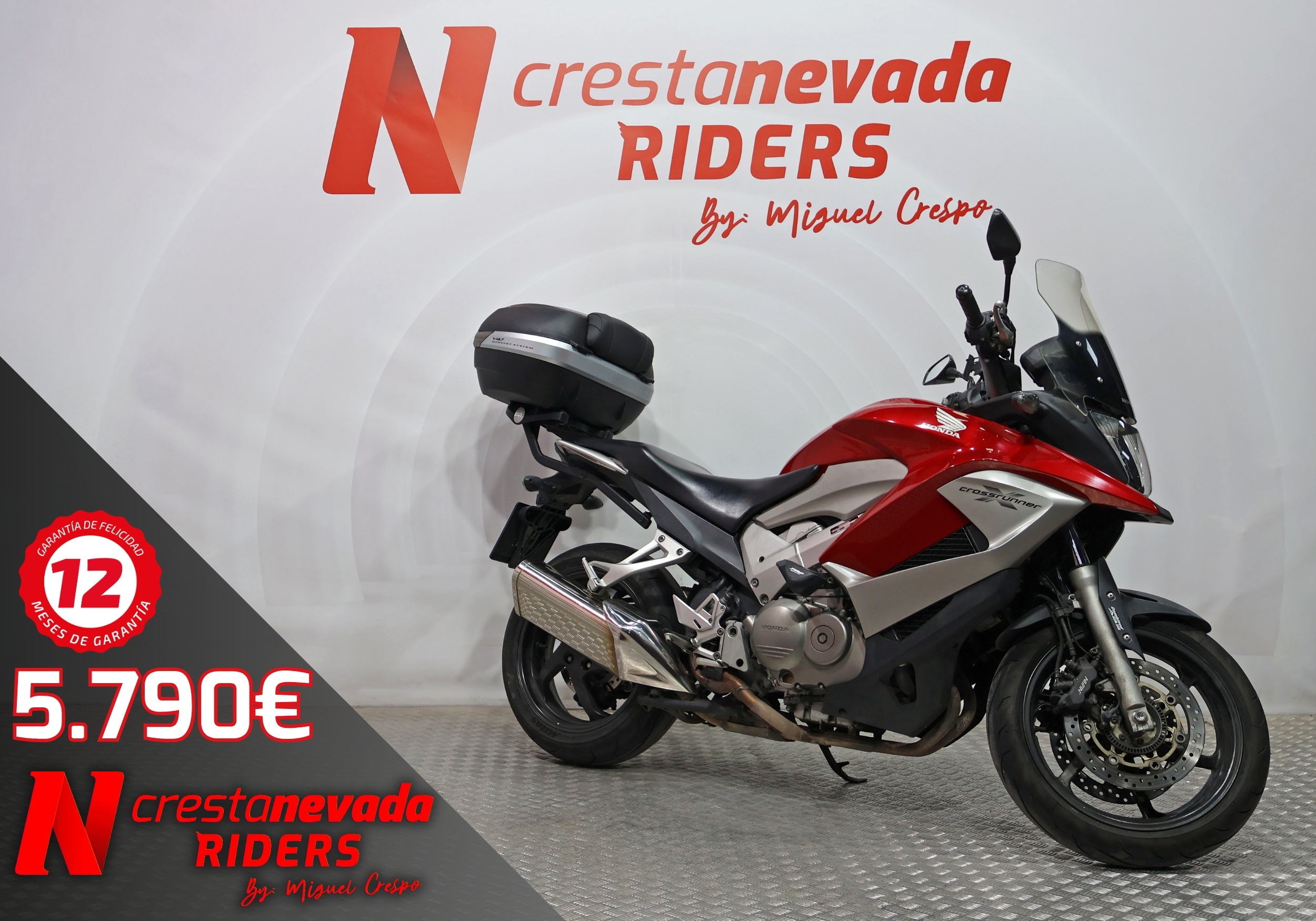 Honda VFR 800 X CROSSRUNNER Gasolina 102 CV por 5.790 €